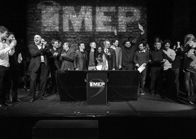 Promotion 2013 de l'IMEP avec Sylvain Luc