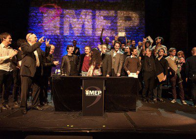 Promotion 2013 de l'IMEP avec Sylvain Luc