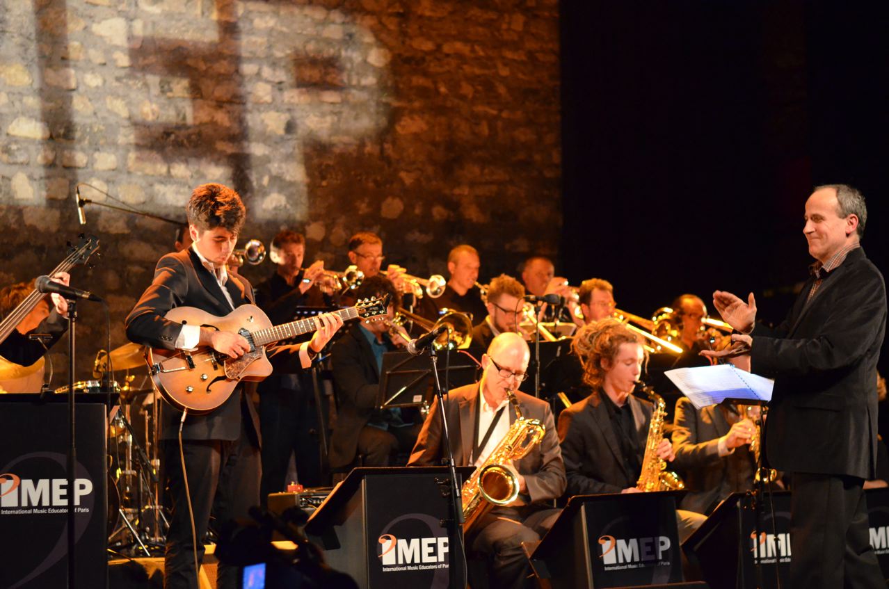 Le Big Band de l'MEP en concert au Café de la Danse dans le cadre de la Remise des Diplomes Promotion 2014