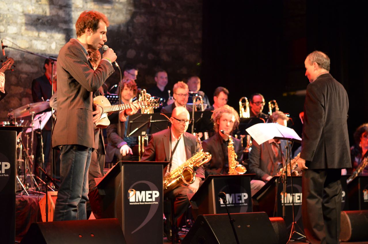 Agustin Ledieu accompagné par le Big Band de l'IMEP