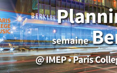 Berklee College of Music events at IMEP Paris France