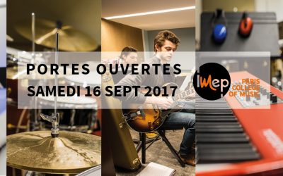 Music education in Paris, discover the IMEP • Paris College of Music!