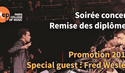 Billetterie Cérémonie de Remise des diplômes