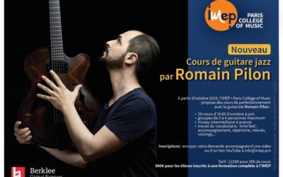Cours de guitare jazz par Romain Pilon