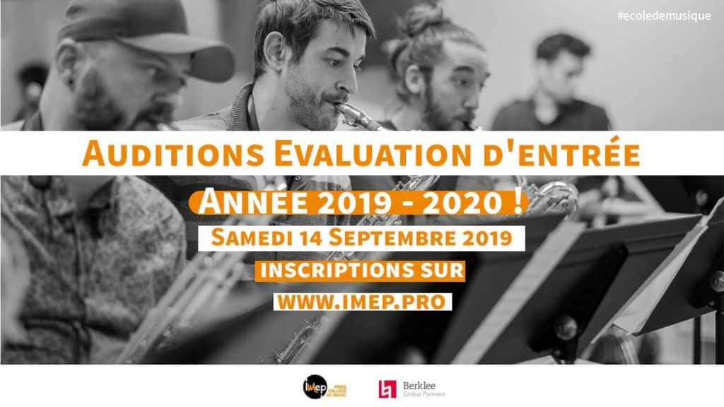 promotion auditions evaluation dentree 2019