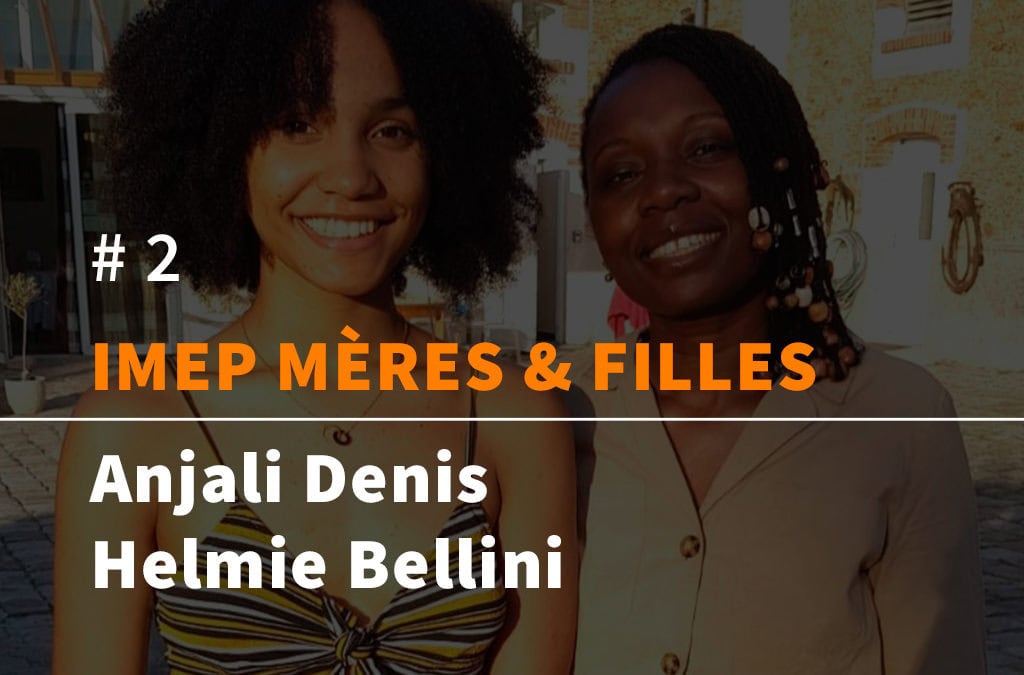 Helmie Bellini et sa fille Anjali Denis