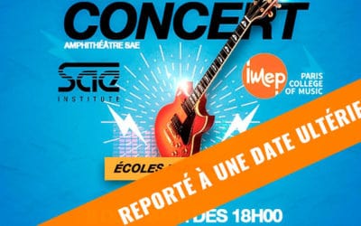 Partenariat SAE Institute Paris – IMEP • Paris College of Music