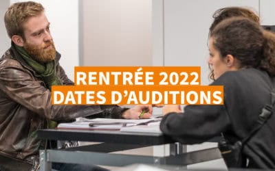Rentrée 2022 : dates d’auditions