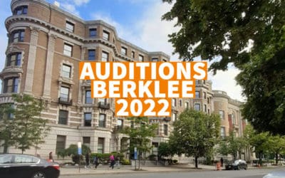 Auditions Berklee 2022 : Inscrivez-vous !