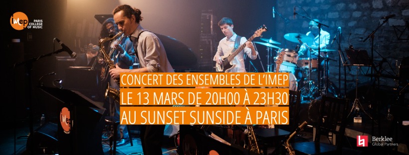 Concert des ensembles de l’IMEP du 13 mars