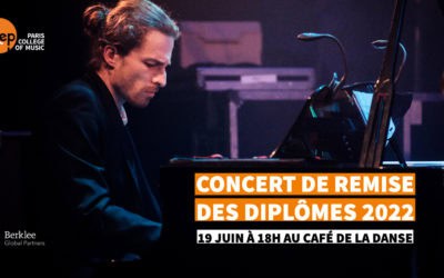 Concert de remise des diplômes 2022