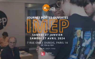 IMEP • Paris College of Music -Journées portes ouvertes 2024