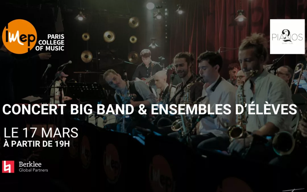 Big Band and IMEP ensembles concert