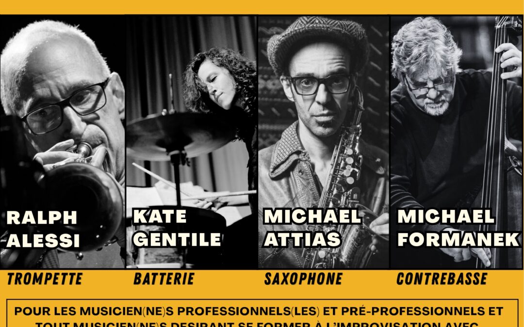 New York in Paris, improv workshop from April 5 to 10, 2027