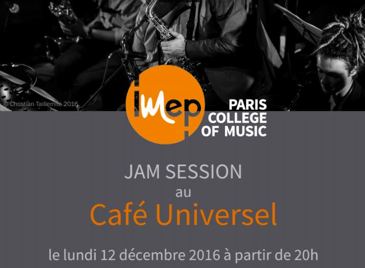 Jam session IMEP au Café Universel